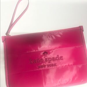 Kate Spade Pink Wristlet Clutch NWT
